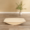 Blueberry and Third wooden balance board for kids in natural Baltic birch, Montessori-approved balance toy for toddlers ages 2 to 7, made in the USA